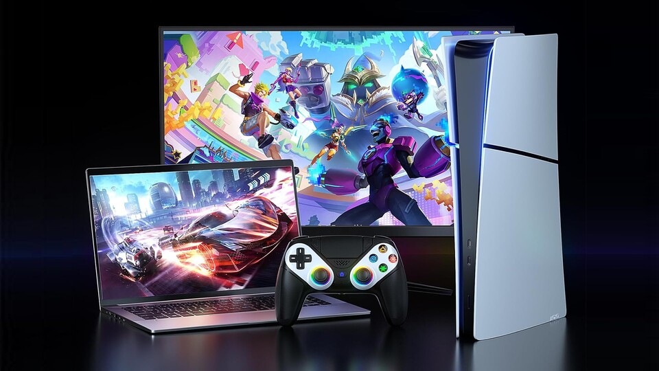 Neben der PS5 ist der Bonacell Wireless Controller natürlich auch mit dem PC kompatibel.