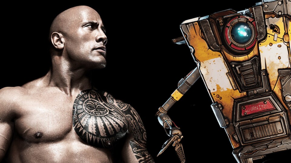 The Rock in der Rolle von Claptrap? Ja, BITTE!