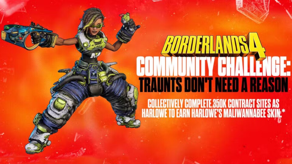 Maliwannabe-Skin für Harlowe aus Borderlands 4.