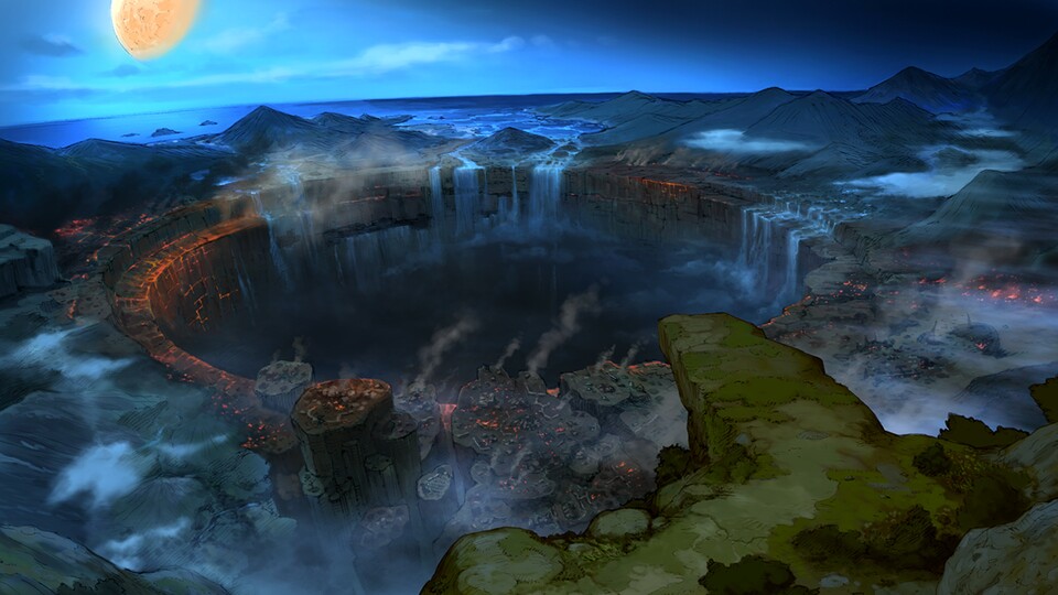 Bravely Default: Ein riesiger Abgrund bedroht das Fantasy-Reich Luxendarc.