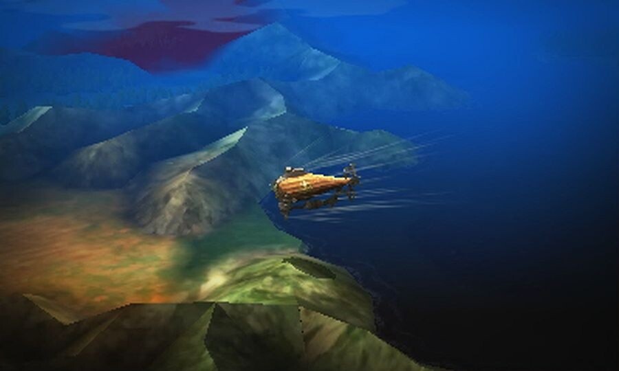 Wie in alten Final Fantasy-Teilen erkunden wir zu Fuß oder per Luftschiff die ausladende Oberweltkarte.