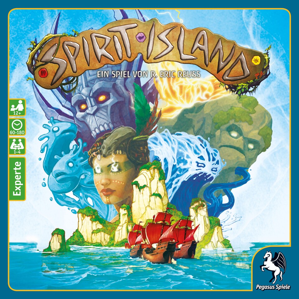 Das Grundspiel von Spirit Island enthält acht spielbare Geister. 