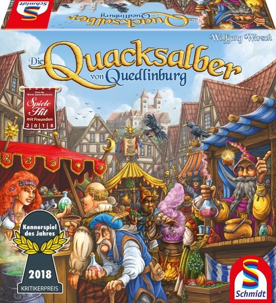 Die Quacksalber von Quedlinburg lässt euch Tränke zusammenrühren.