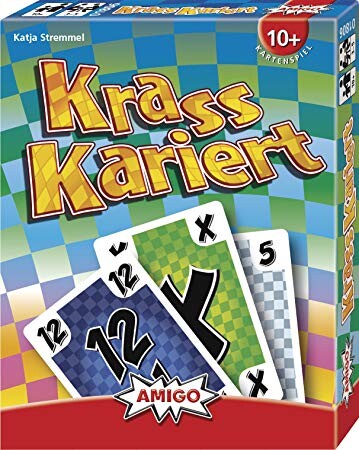 Krass kariert ist ein klassisches Stichspiel, aber mit witzigem Kniff.