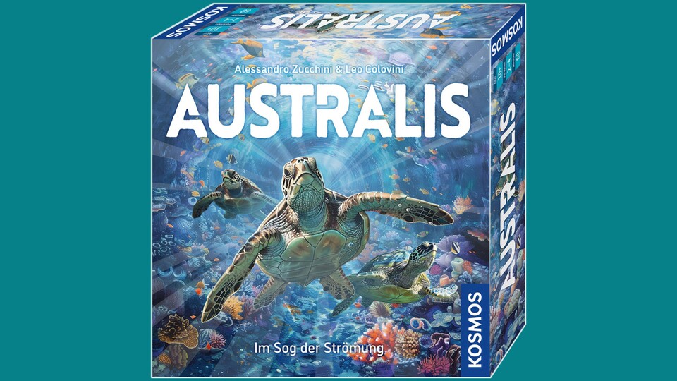 Australis ist beim Kosmos Verlag erschienen.