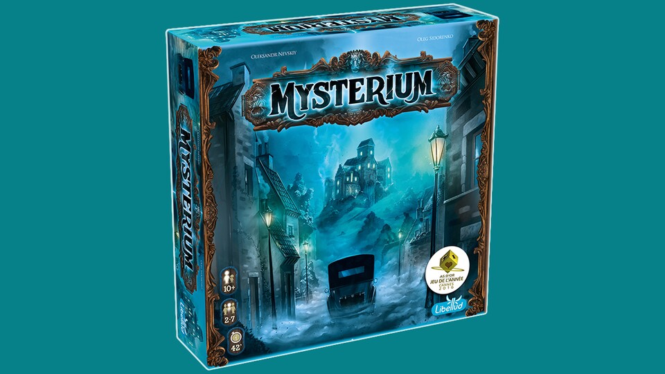 Mysterium besticht mit seinem extrem schön gestalteten Spielmaterial und den Diskussionen, die am Tisch entstehen.