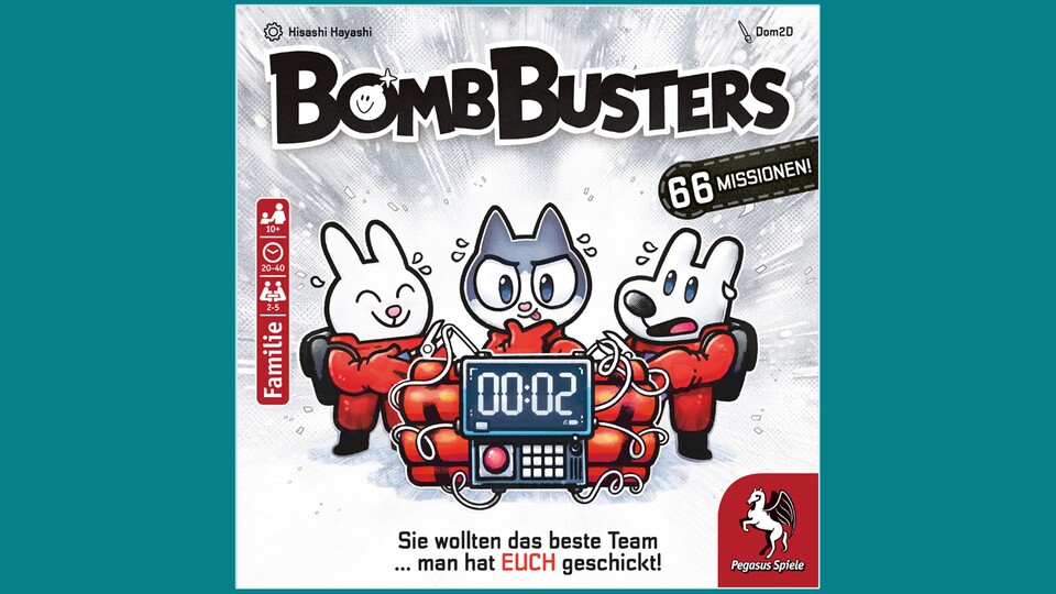 Bomb Busters gilt bereits als heißer Kandidat für das Spiel des Jahres 2025.