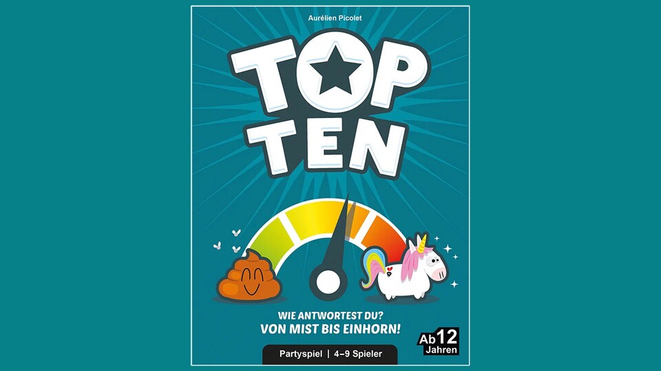 Top Ten war 2022 zum Spiel des Jahres nominiert, musste am Ende aber Cascadia den Vortritt lassen.