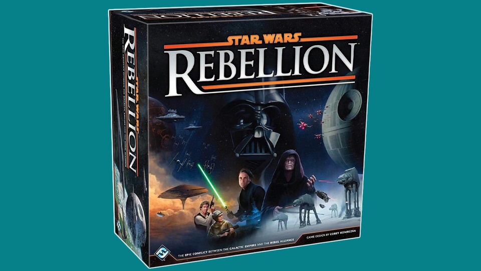 Brettspielaffine Star Wars-Fans MÜSSEN unbedingt einen Blick auf Star Wars Rebellion werfen.