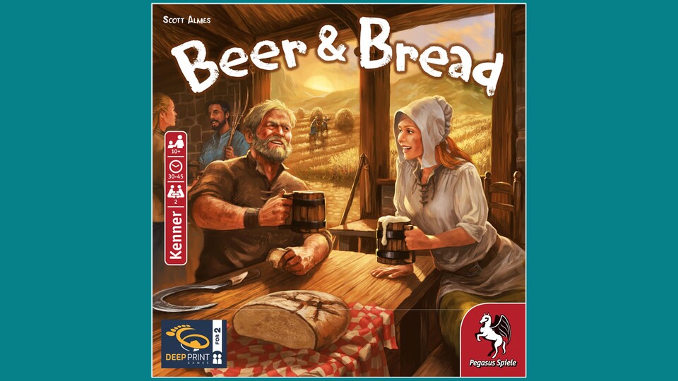 Beer and Bread packt ein großes Spielgefühl in eine verhältnismäßig kleine Schachtel.