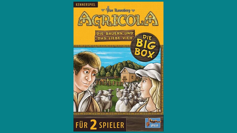 Agricola (lat. für Bauer) ist vermutlich das bekannteste Brettspiel von Autor Uwe Rosenberg, die Zweipersonenvariante konzentriert sich auf die Tierzucht.