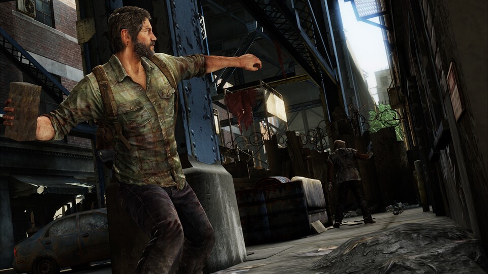 Brick or Bottle? Viel taktischen Spielraum bot The Last of Us nicht unbedingt.