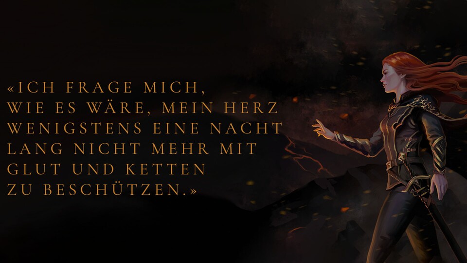 Burning Crown ist durch und durch der bessere Roman.