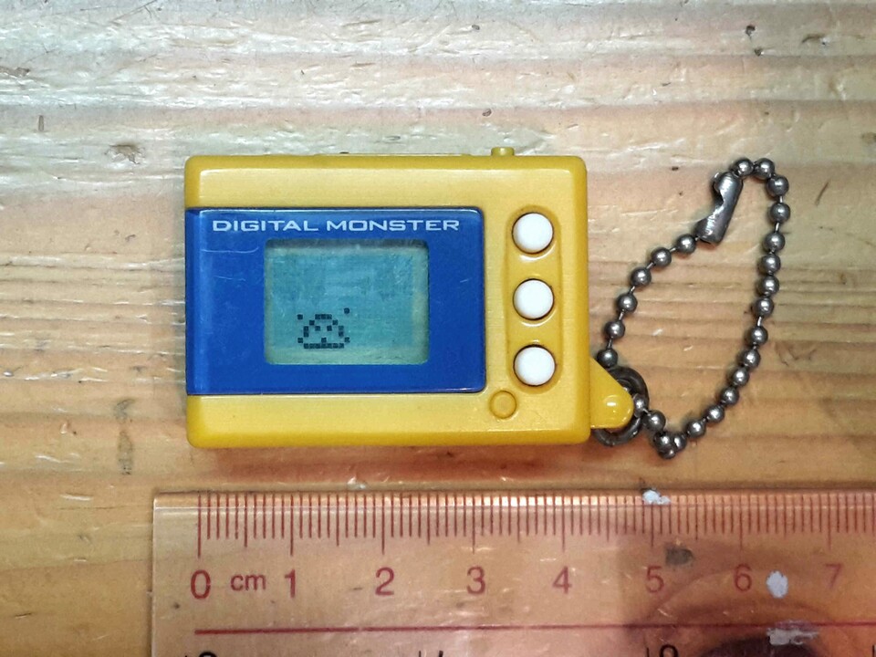 So sah das erste Mini-Digimon aus (Bild: By S03311251 - Own work, CC BY-SA 4.0, https:commons.wikimedia.orgwindex.php?curid=61954413)