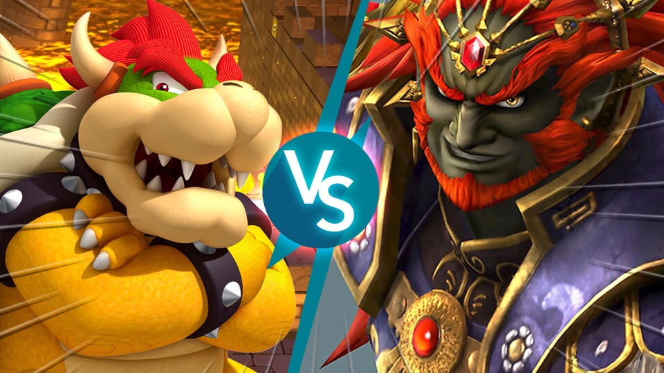 Das finale Duell der Bösewicht-WM bei GamePro heißt Bowser gegen Ganondorf.