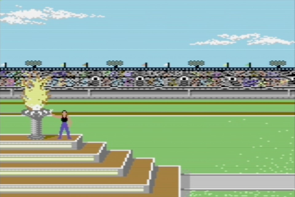 Der C64 Maxi enthält zwar längst nicht alle, aber doch sehr viele C64-Klassiker wie Summer Games.