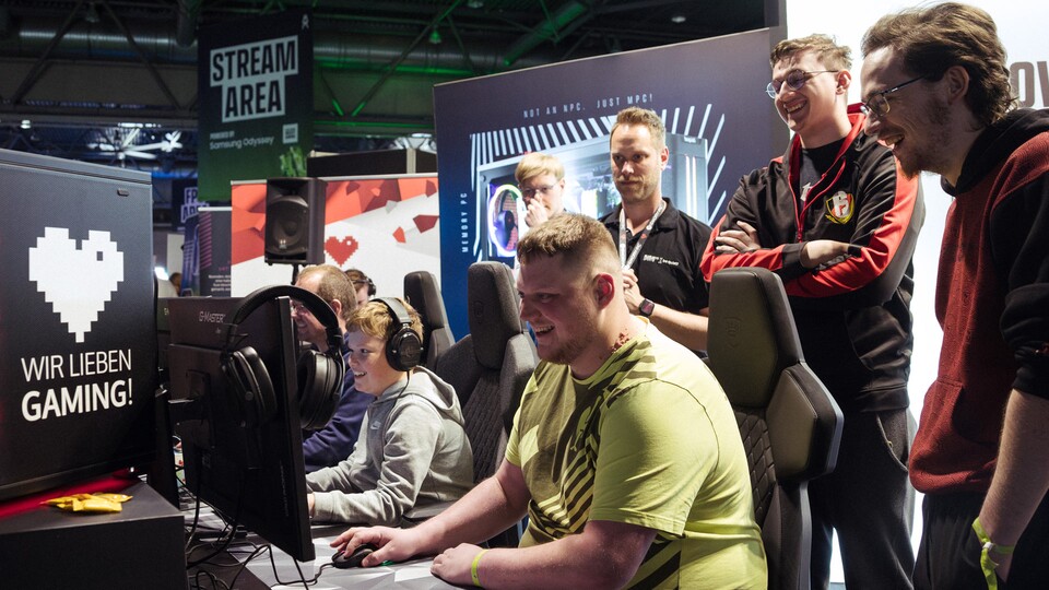 Auf der CAGGTUS gibt’s zahlreiche Möglichkeiten, um einfach nach Herzenslust zu zocken!