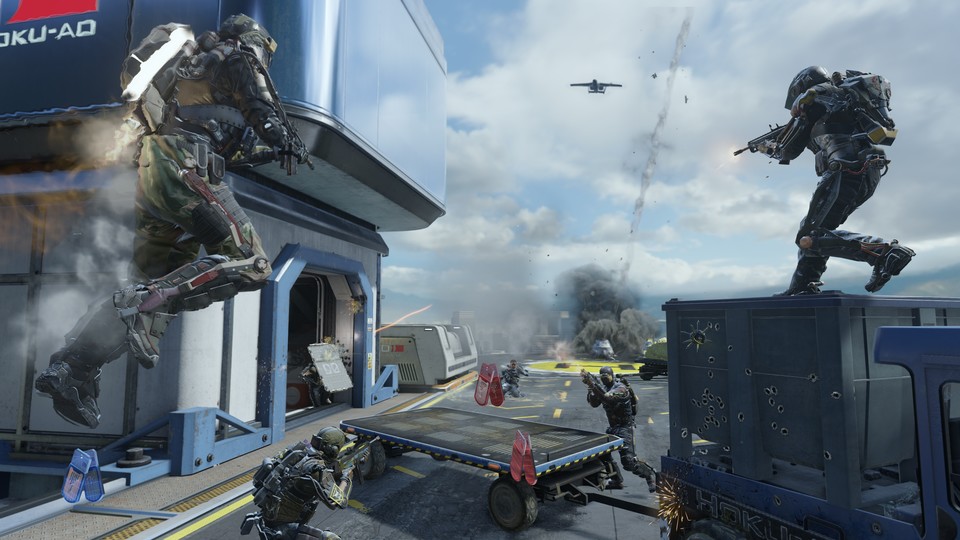 Der Shooter Call of Duty: Advanced Warfare erscheint in Deutschland ungekürzt und komplett lokalisiert.
