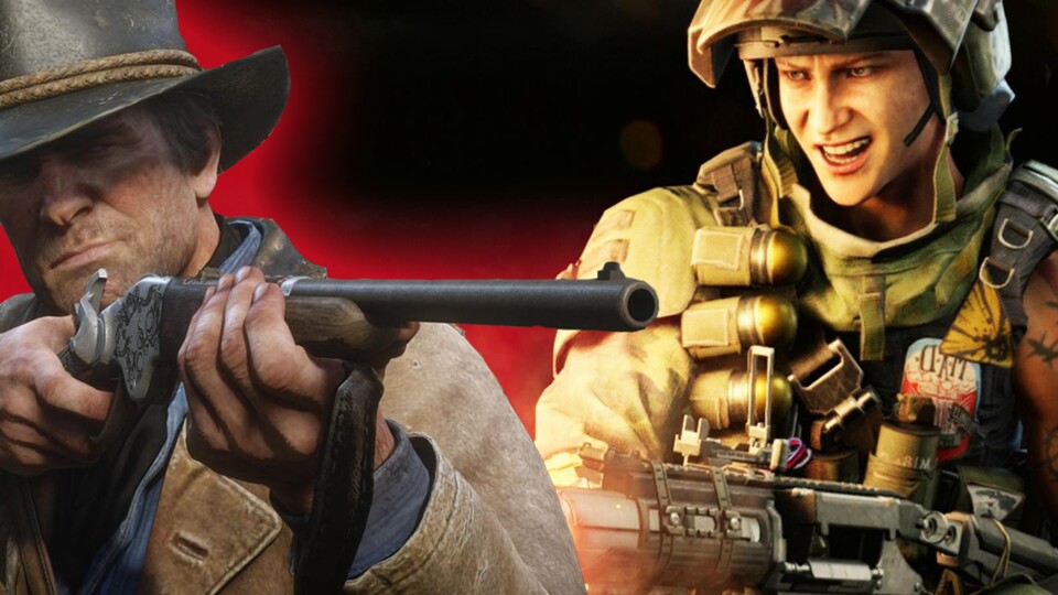 Zwei absolute Blockbuster im Oktober: Red Dead Redemption 2 und CoD: Black Ops 4.