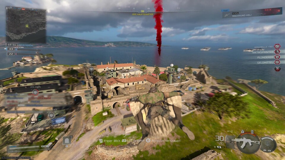 Die Spawns in der Luft sind eines der großen Probleme des Skirmish-Modus.