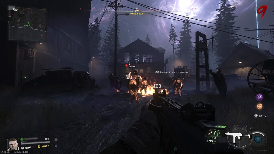 Der Zombies-Modus ist die gewohnt launige Untoten-Bolzerei, die dank zahlreicher Freischaltungsmöglichkeiten lange movitiven kann.