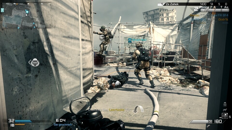 Derzeit gibt es mehrere Beschwerden über angeblich zu unrecht gesperrte Accounts von Call of Duty: Ghosts.