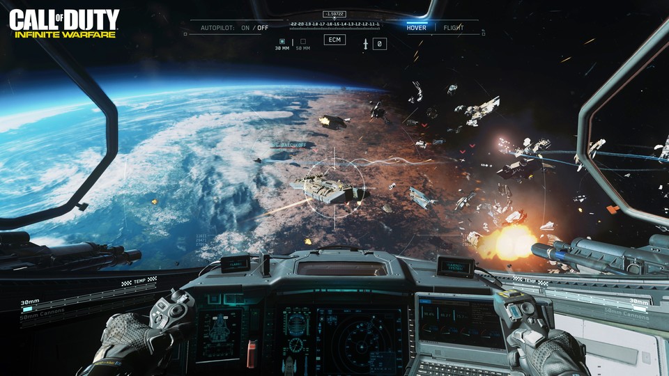 Die Raumkämpfe im kommenden Call of Duty sollen nicht auf Schienen laufen, sondern dem Spieler Bewegungsfreiheit bieten.