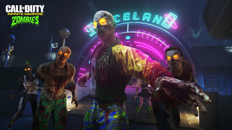 Call of Duty: Warzone enthält entweder einfach Easter-Eggs zum Zombie-Modus &quot;Zombies in Spaceland&quot; oder teast da etwas Neues an.