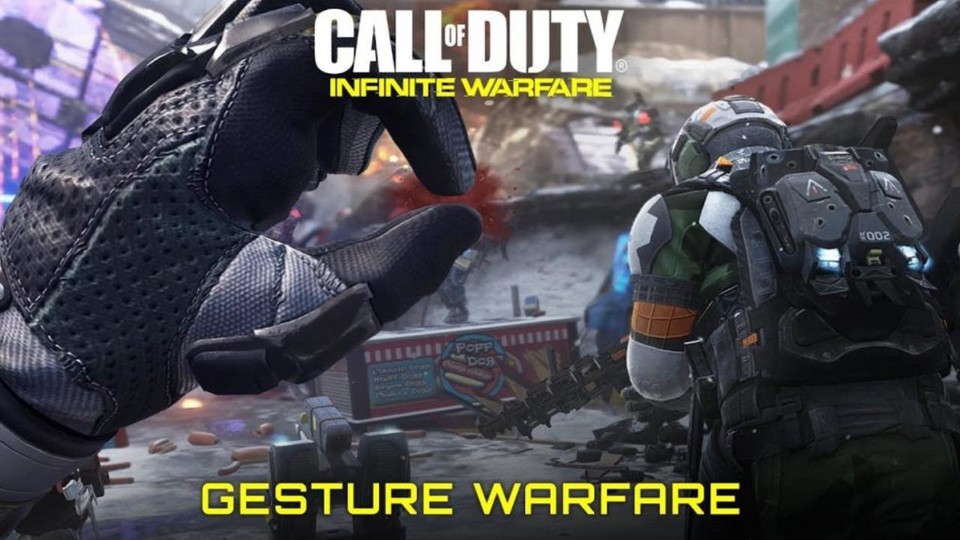 Call of Duty: Infinite Warfare - Gameplay-Trailer zum bekloppten Gesture Warfare-Modus lässt Köpfe platzen