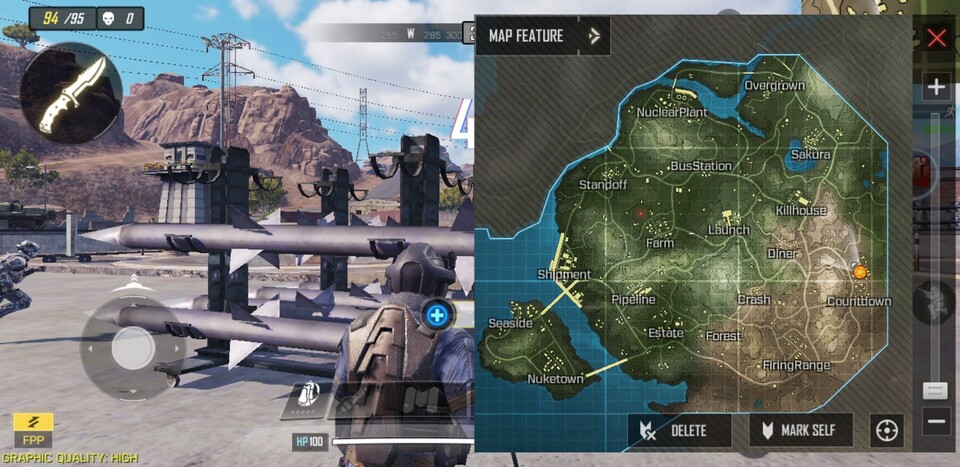 Call of Duty Mobile Battle Royale Map