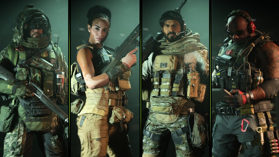 Diese vier Operatoren könnt ihr nach dem Beenden der Story von Call of Duty MW2 auch im Multiplayer nutzen.