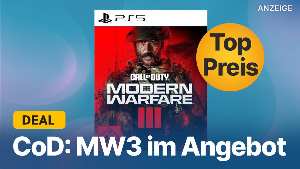 CoD: Modern Warfare 3 könnt ihr jetzt mit einem stattlichen Rabatt vorbestellen, zumindest in der PS5-Version.