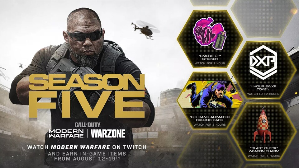 Call of Duty Modern Warfare & Warzone Twitch Drops