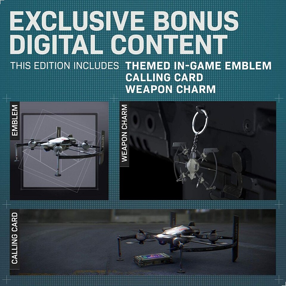 Call of Duty: Modern Warfare bringt offensichtlich die Weapon Charms zurück (Bild: Amazon UK/Charlie Intel)