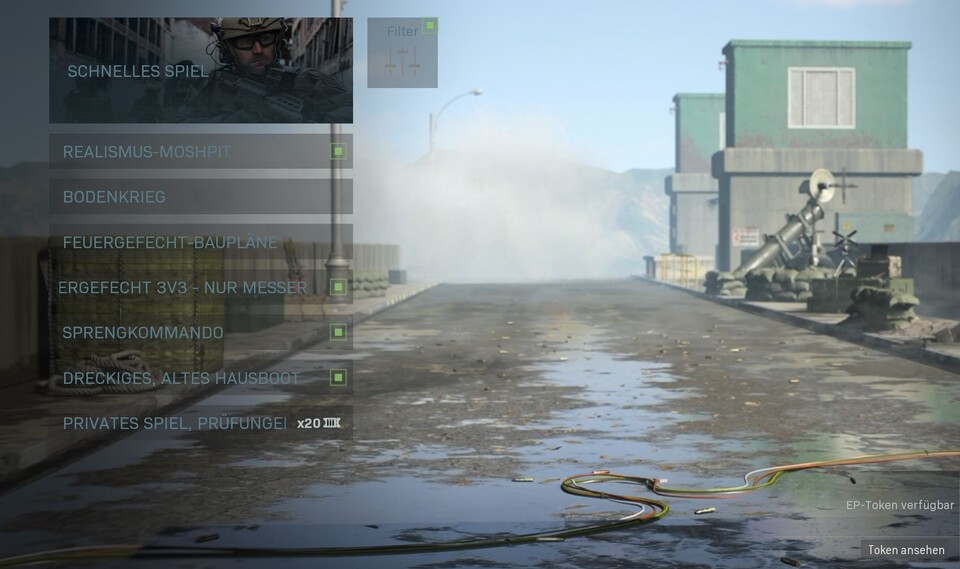 Das Playlist-Update für Call of Duty: Modern Warfare sieht jetzt so aus.