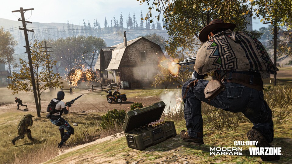 Call of Duty: Warzone: So sieht der neue Operator Morte aus, der sich auch in RDR2 ganz gut machen würde.