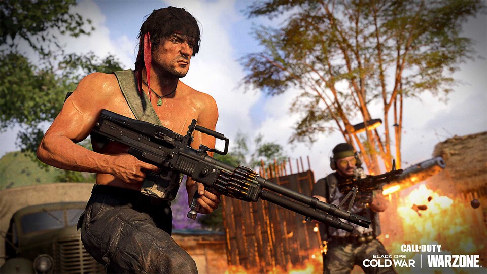 Call of Duty: Warzone lässt den inneren Rambo raus.