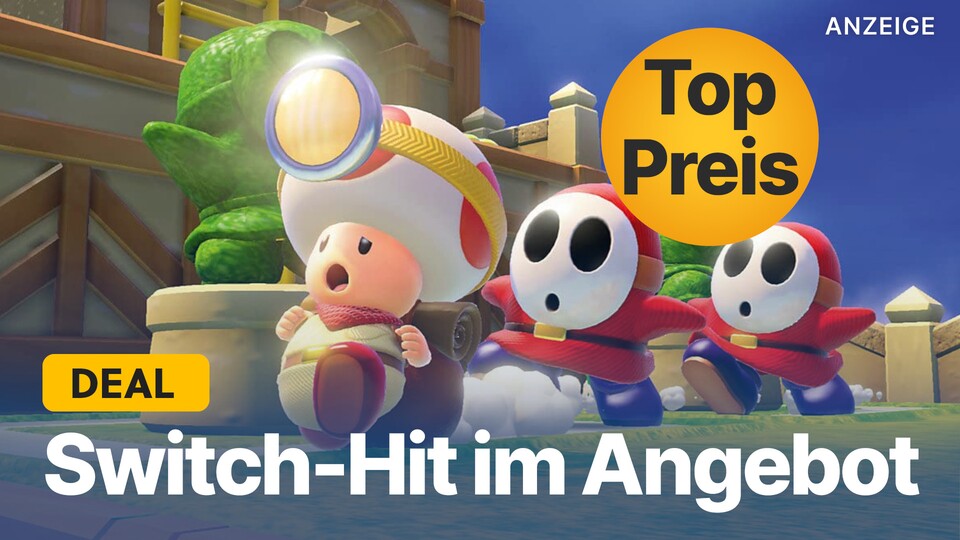 Den niedlichen Rätsel-Spaß Captain Toad: Treasure Tracker gibts bei Amazon gerade zum Top-Preis.