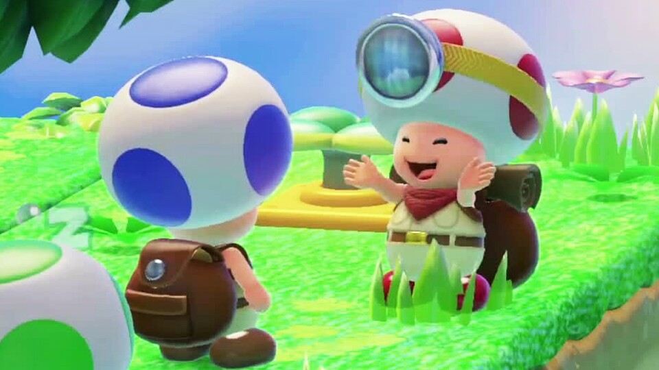 Captain Toad: Treasure Tracker - Langer Gameplay-Trailer mit allen Features