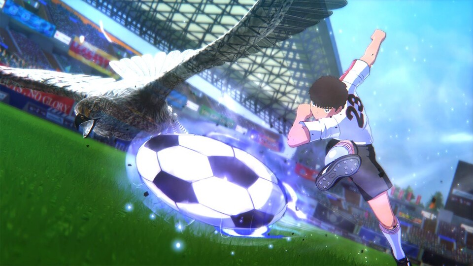 Captain Tsubasa lässt euch mit einem eigenen Avatar gegen Tsubasa & Co. antreten.