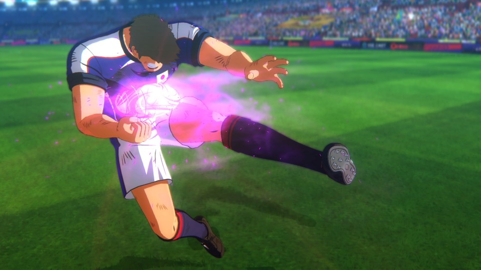 Fußball findet in Captain Tsubasa einfach auf einem anderen Level statt.