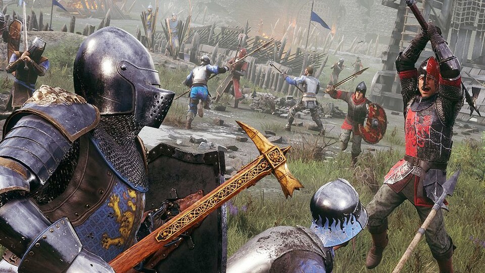 Burgen stürmen, Rammböcke eskortieren und Gegner mit Ballisten ausschalten: Die Team-Objective-Schlachten gehören zu den größten Stärken von Chivalry 2.