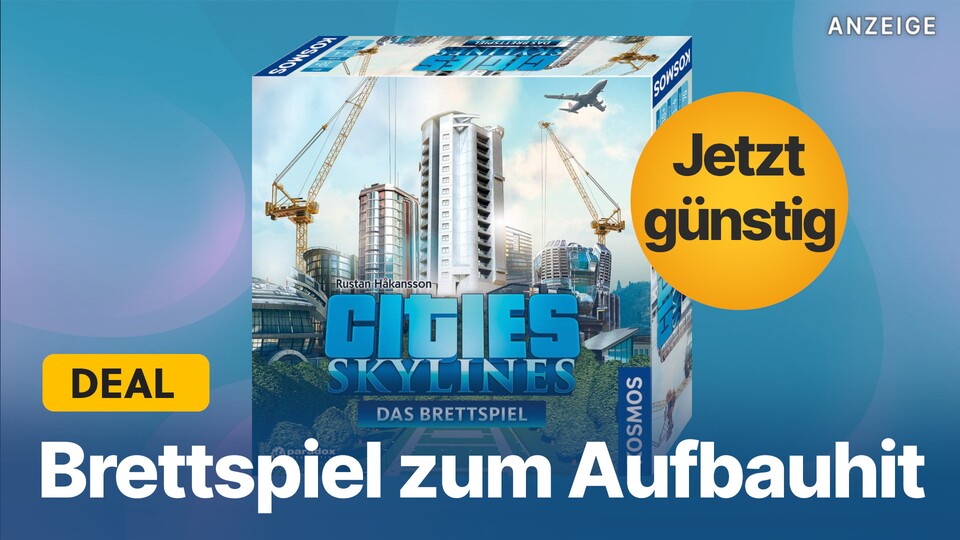 Bei Amazon gibts jetzt die Brettspiel-Version von Cities: Skylines im Angebot.