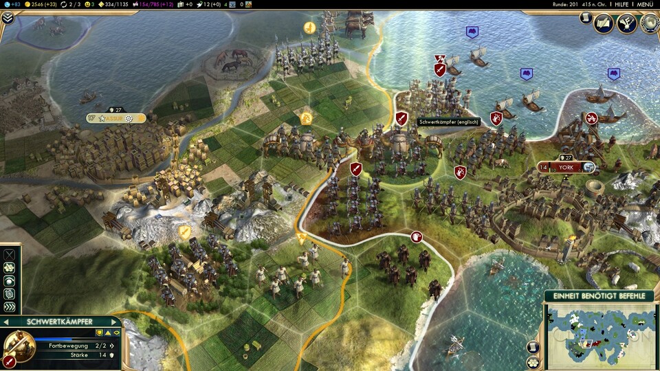 Civilization 5: »Ja, durch Spielmechanik kann empotionale Bindung entstehen.«