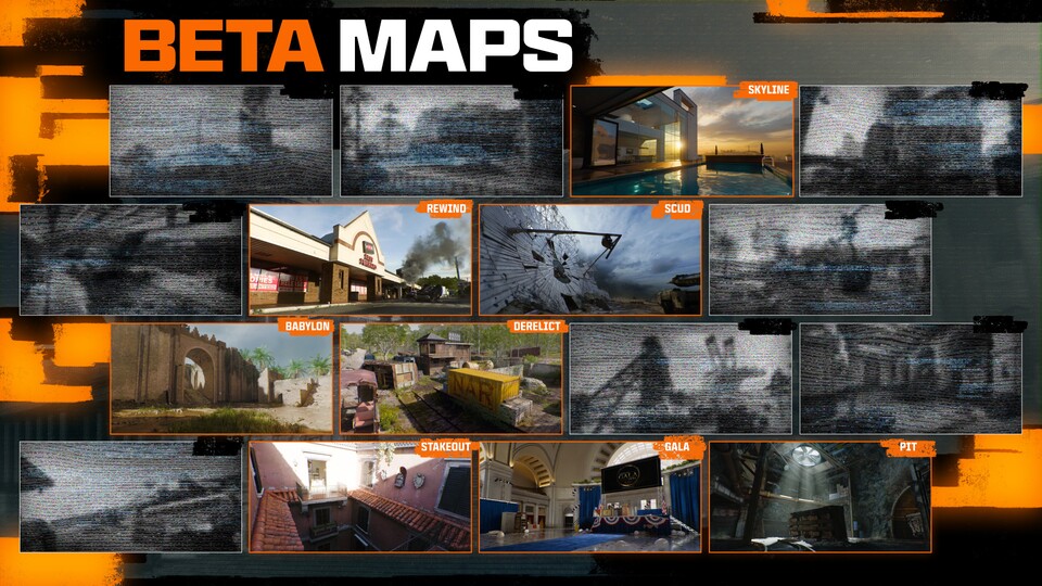 Insgesamt gibt es 6 Core- und 2 Strike-Maps in der Multiplayer-Beta.