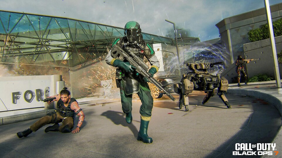 Im neuen Shooter-Blockbuster könnt ihr euch im Koop-Modus über 16 verschiedene Maps kämpfen.