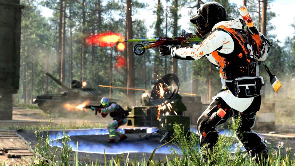 CoD Black Ops Cold und War Warzone führen jetzt auch Waffen mit Rädern ein.