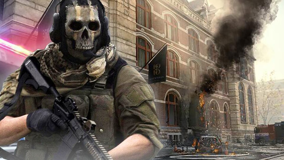 In CoD bekommt das Hotel ordentlich was ab.
