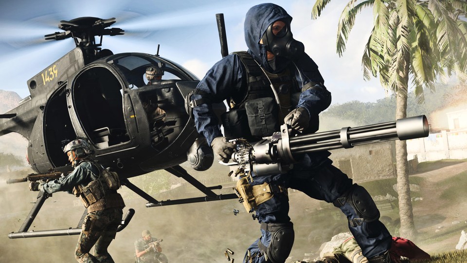 Helikopter? Mini-Guns? Von wegen! Die neueste Bedrohung in Modern Warfare ist ein unscheinbares Büromöbelstück.