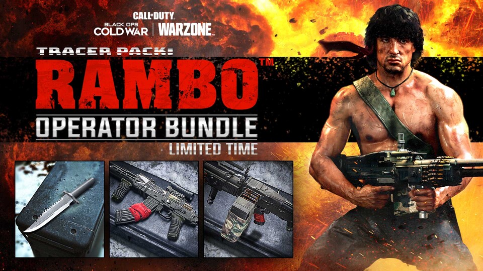 CoD Warzone Rambo-Bundle